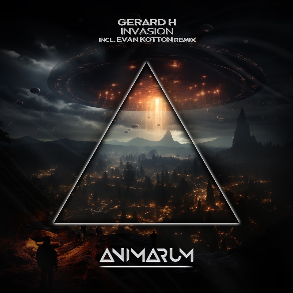 Invasion - Single by Gerard H & Evan Kotton album cover