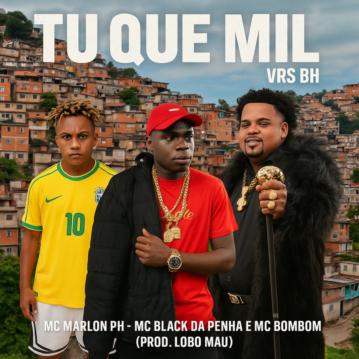 Tu Que Mil - Versão Bh - Single by Mc Bombom, MC Marlon PH & MC BLACK DA PENHA album cover