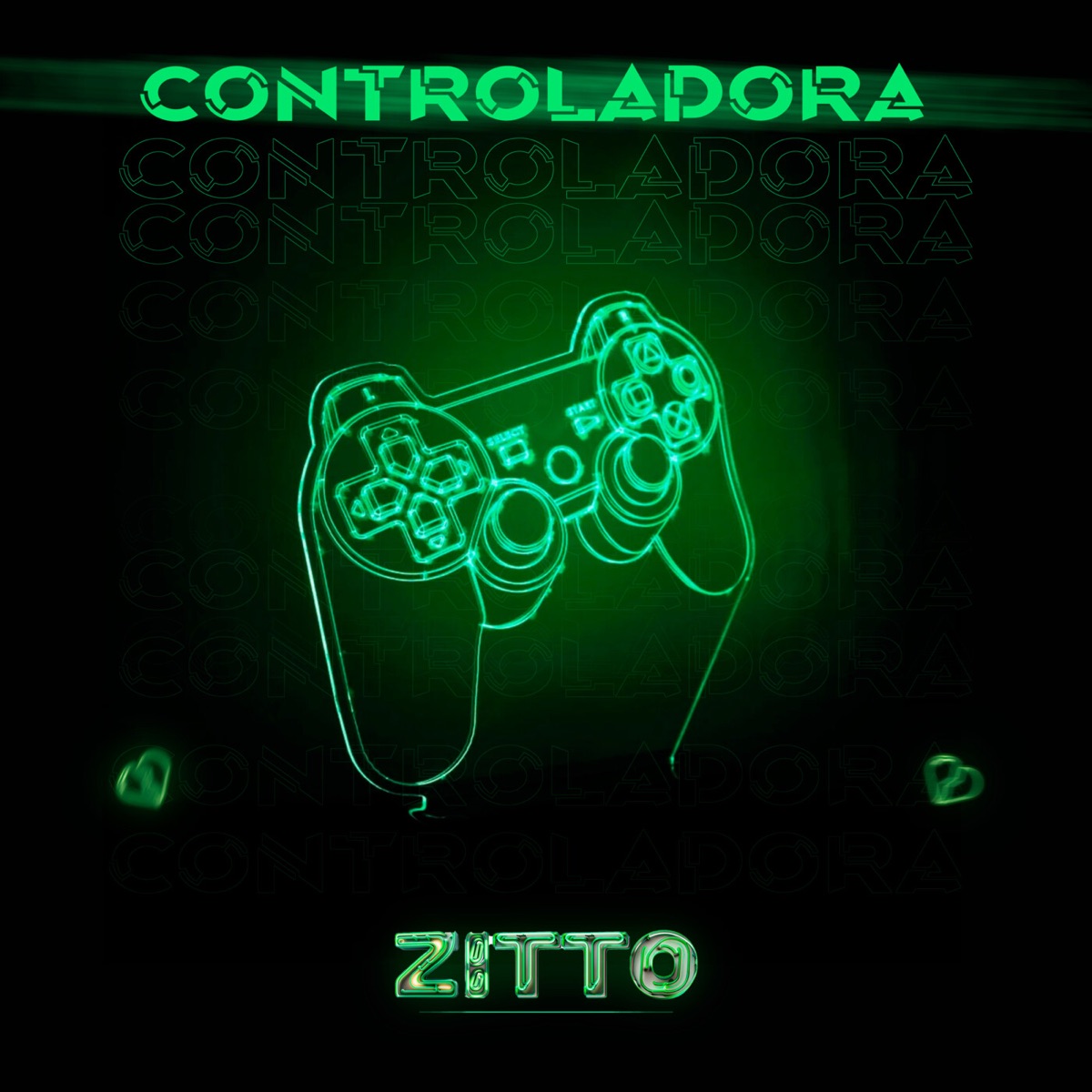 Controladora - Single by Zitto, Planzo & Hank R. album cover
