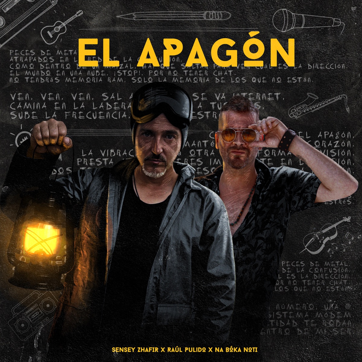 El apagón - Single by Sensey Zhafir, Raul Pulido & Na Bóka Noti album cover