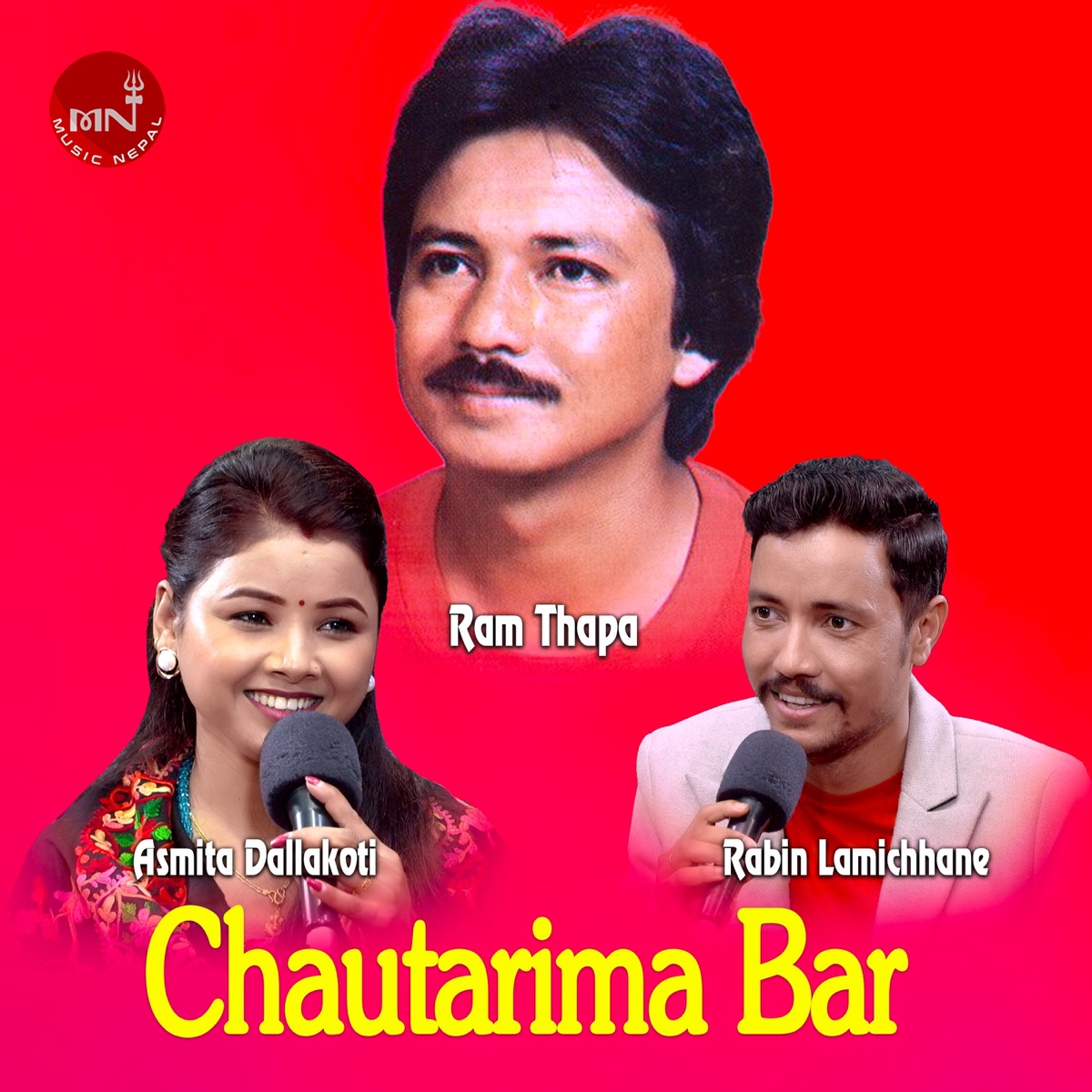 Chautarima Bar Ram Thapa Live Dohori by Ashmita Dallakoti & Rabin Lamichhane album cover
