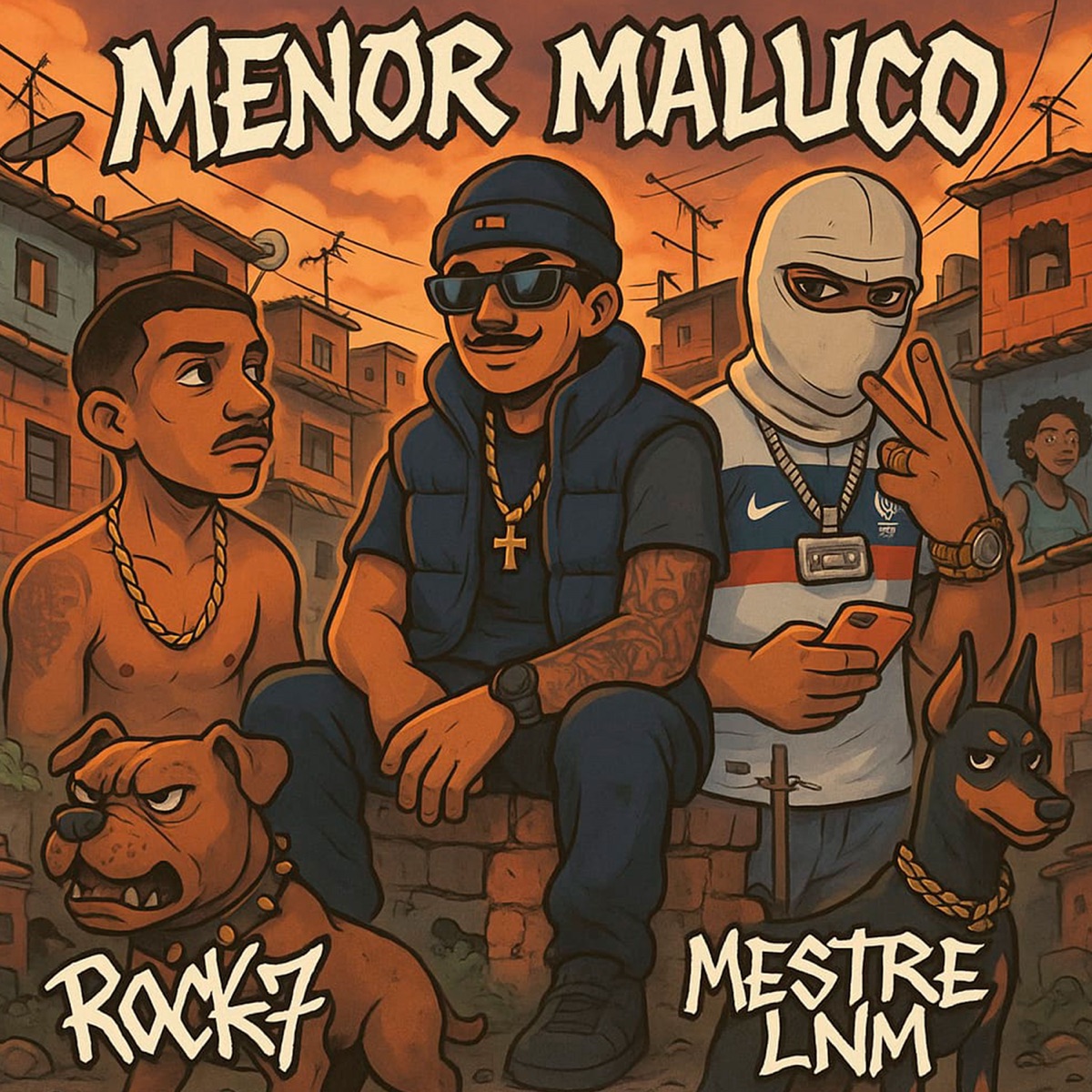 MENOR MALUCO - Single by Mestre Lnm & Rock7 album cover