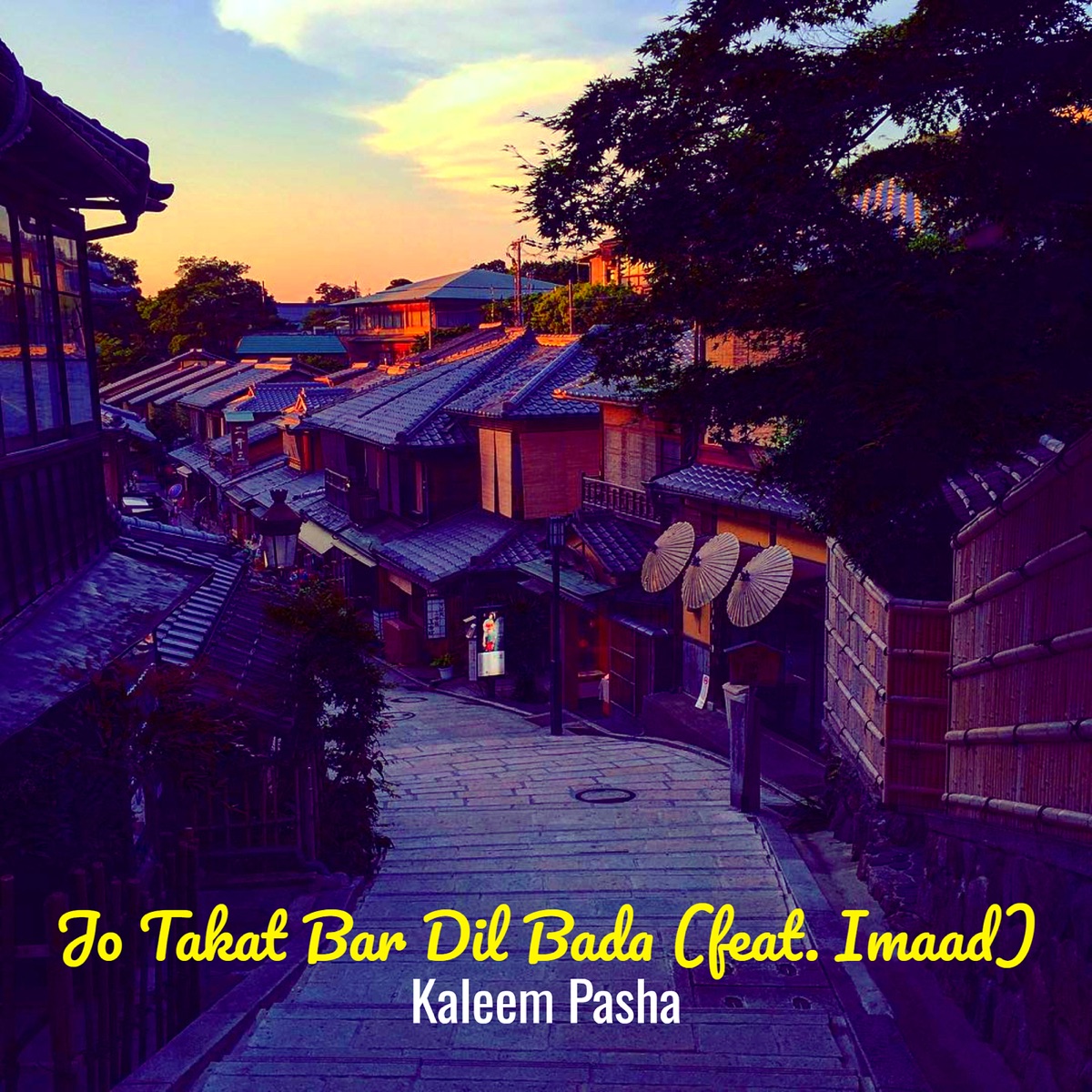 Jo Takat Bar Dil Bada (feat. Imaad) - Single by Kaleem Pasha album cover