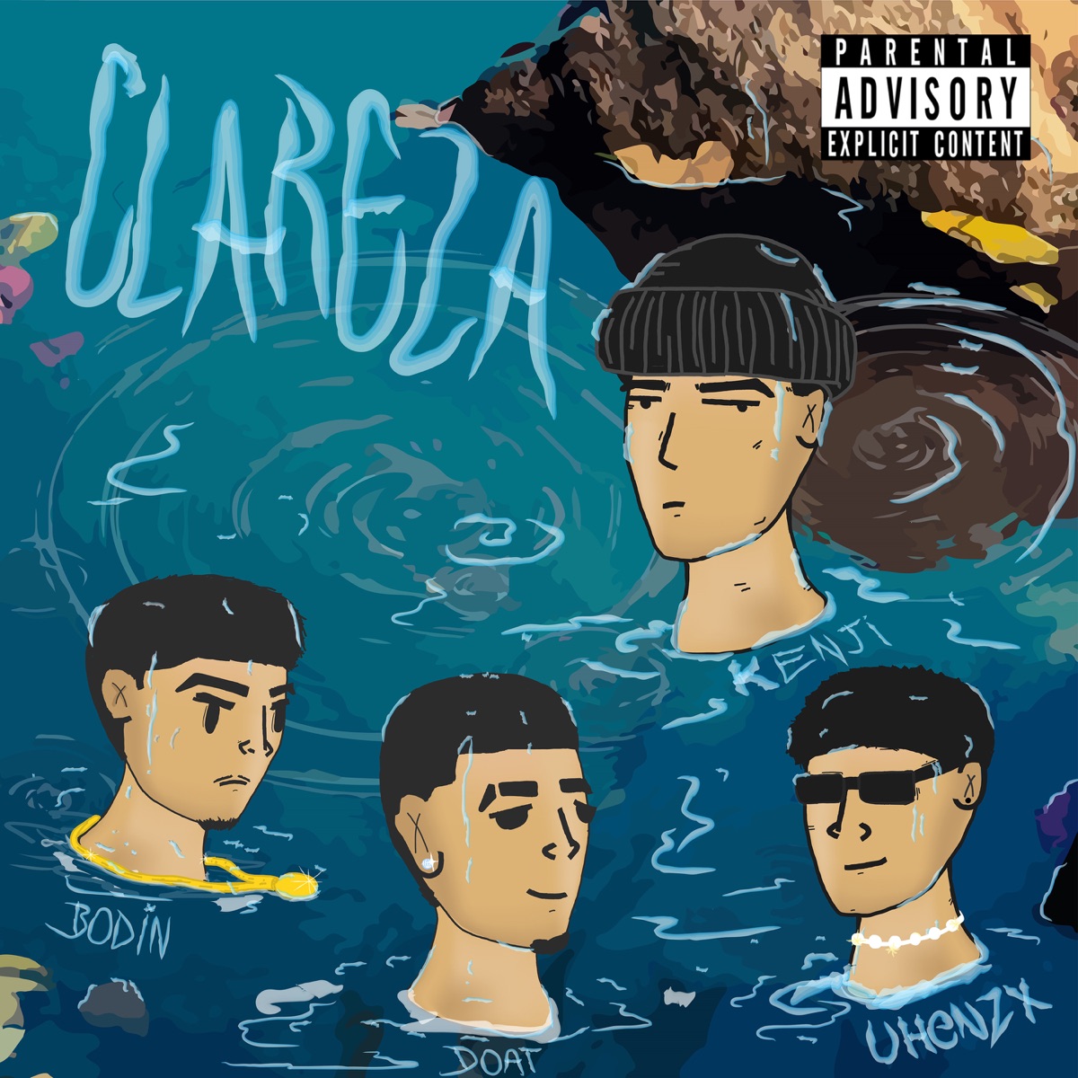 Clareza (feat. Kenji) - Single by bodin, Doat & uhENZX album cover
