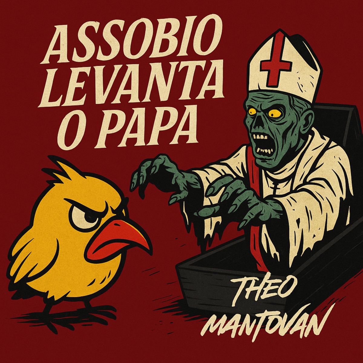 ASSOBIO LEVANTA O PAPA - Single by DJ Theo Mantovan album cover