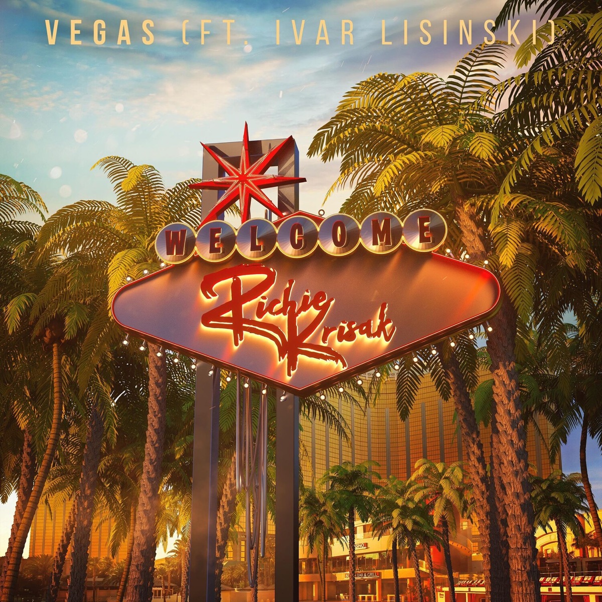 Vegas - Single by Richie Krisak & Ivar Lisinski album cover