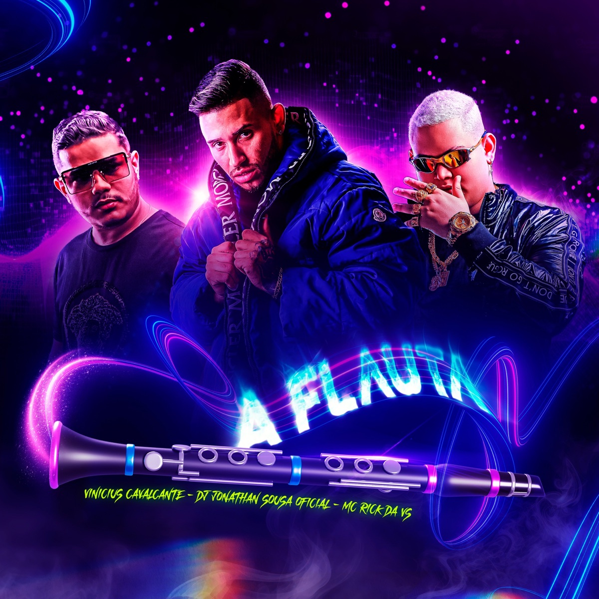 A Flauta - Single by Vinicius Cavalcante, Dj Jonathan Sousa OFICIAL & MC Rick da VS album cover