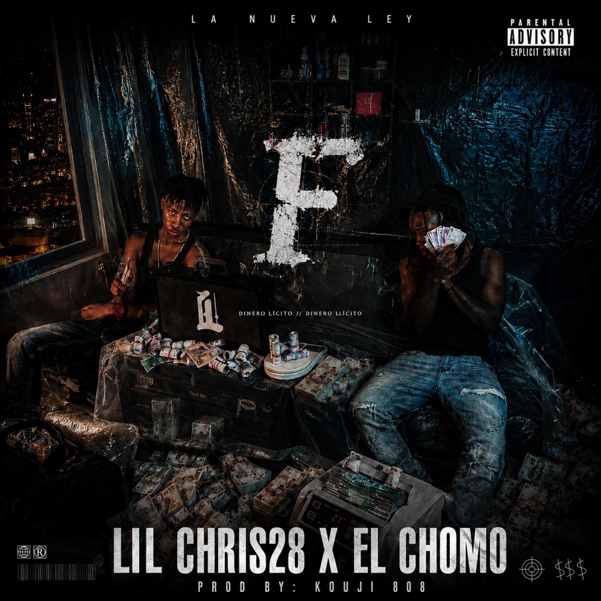 F - Single by Lil Chris28 & El Chomo album cover
