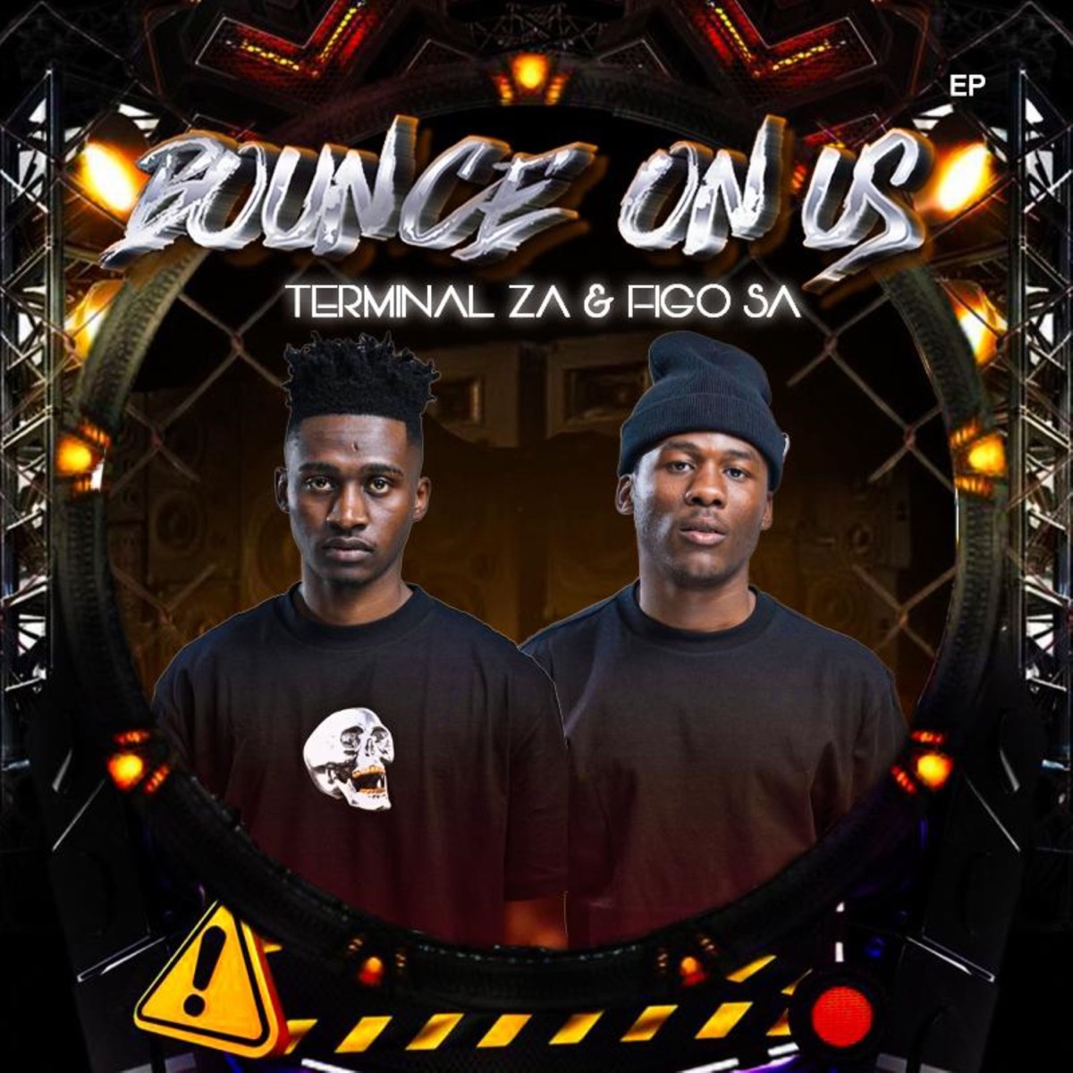 Bounce On Us EP by Terminal ZA & Figo SA album cover
