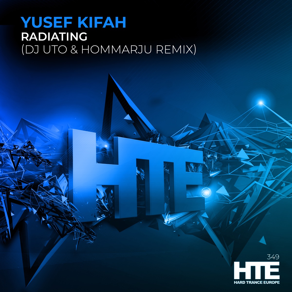 Radiating (DJ Uto & Hommarju Remix) - Single by Yusef Kifah album cover