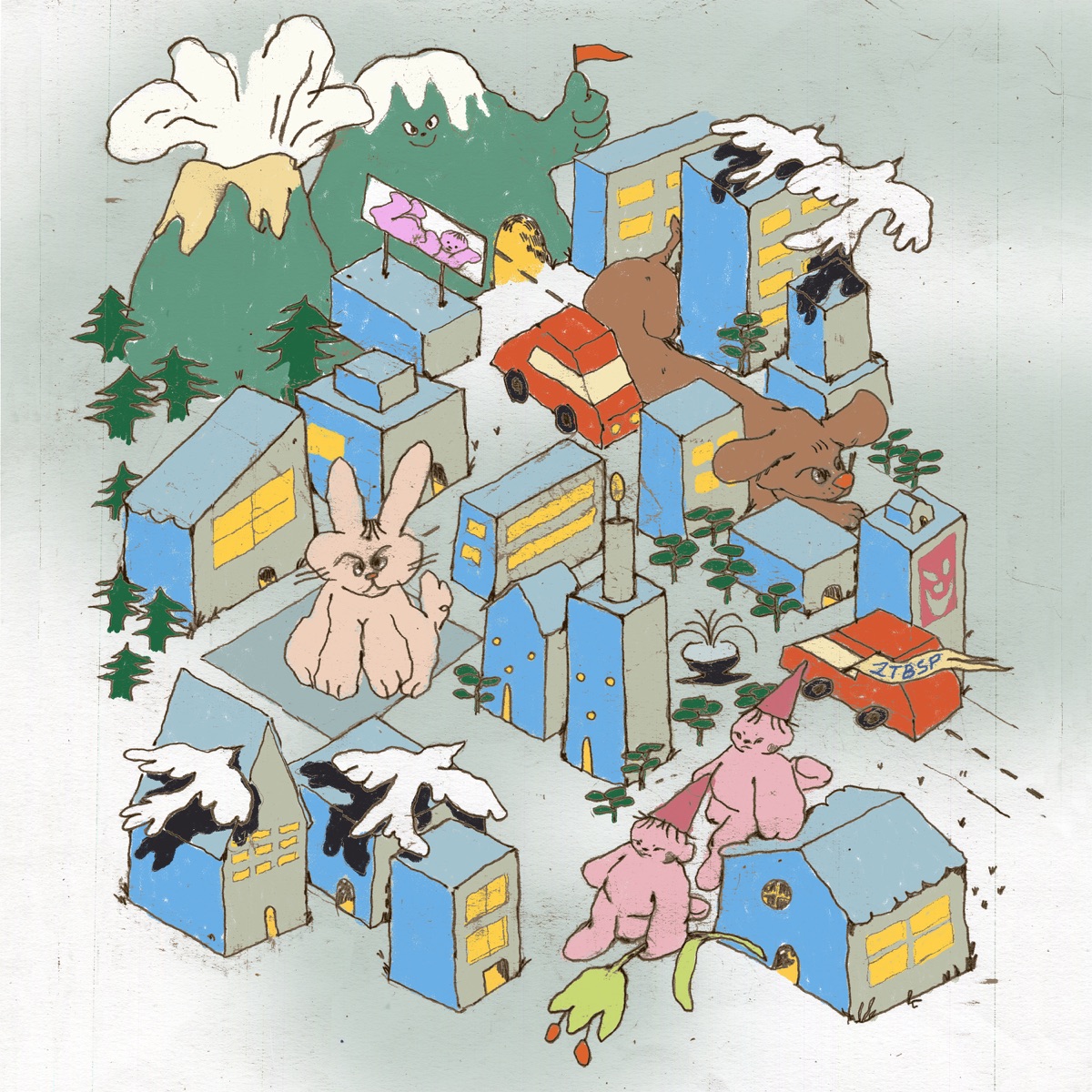 megacity1000 by 1tbsp album cover