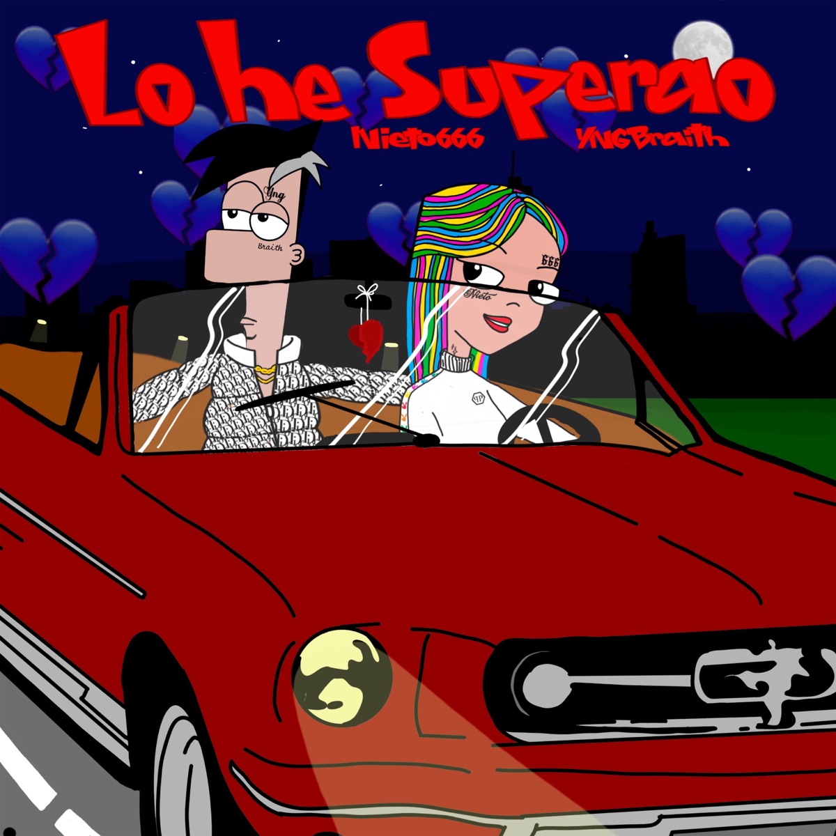 Lo He Superao - Single by Nieto666 & YNG Braith album cover