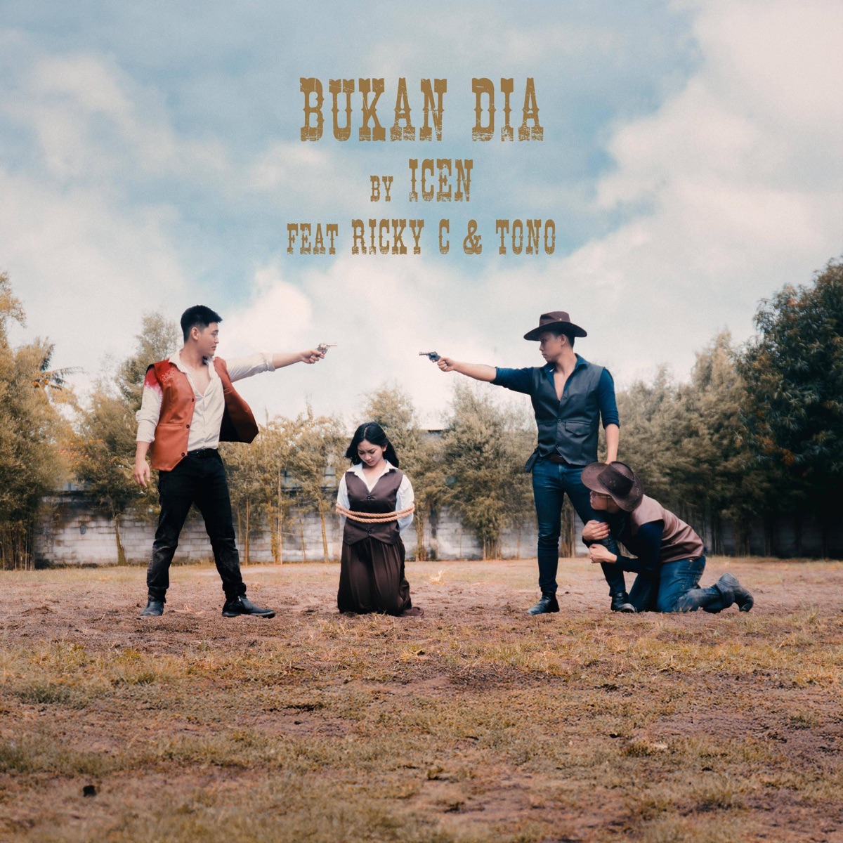 Bukan dia (feat. Tono & Ricky C.) - Single by icen album cover