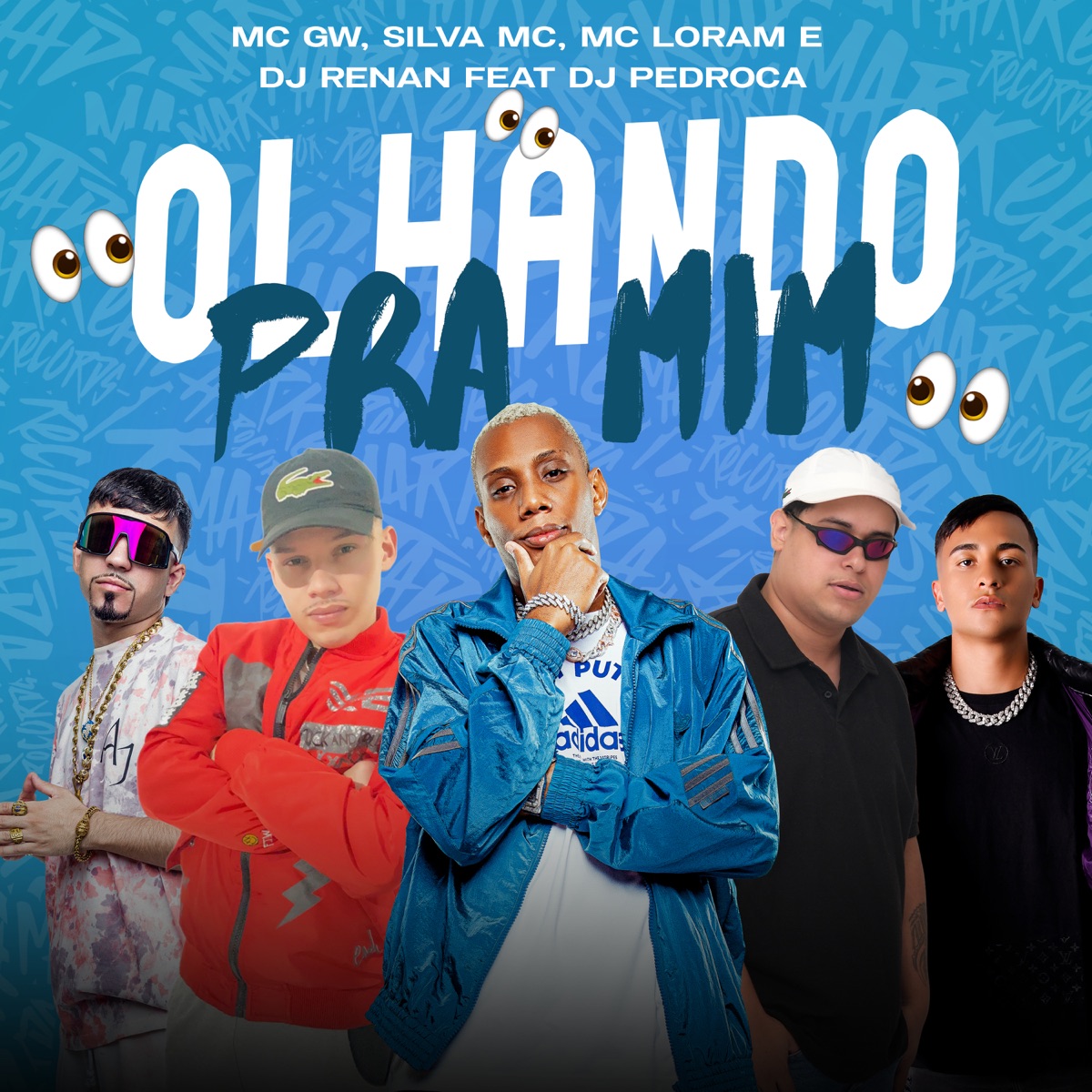Olhando pra Mim (feat. DJ PEDROCA) - Single by Silva MC, MC Loram, Dj Renan & MC GW album cover