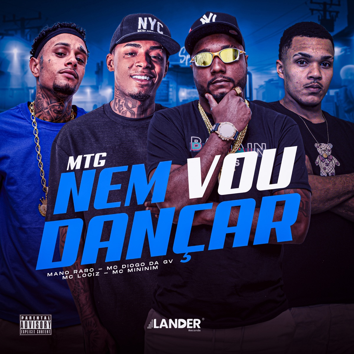 Mtg - Nem Vou Dançar (feat. Mc Mininin) - Single by Mano Raro, Mc Looiz & MC Diogo da gv album cover