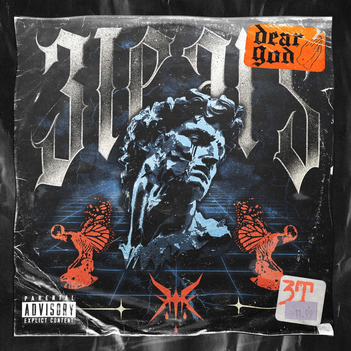 MEET GOD - Single by Johnny 3 Tears album cover