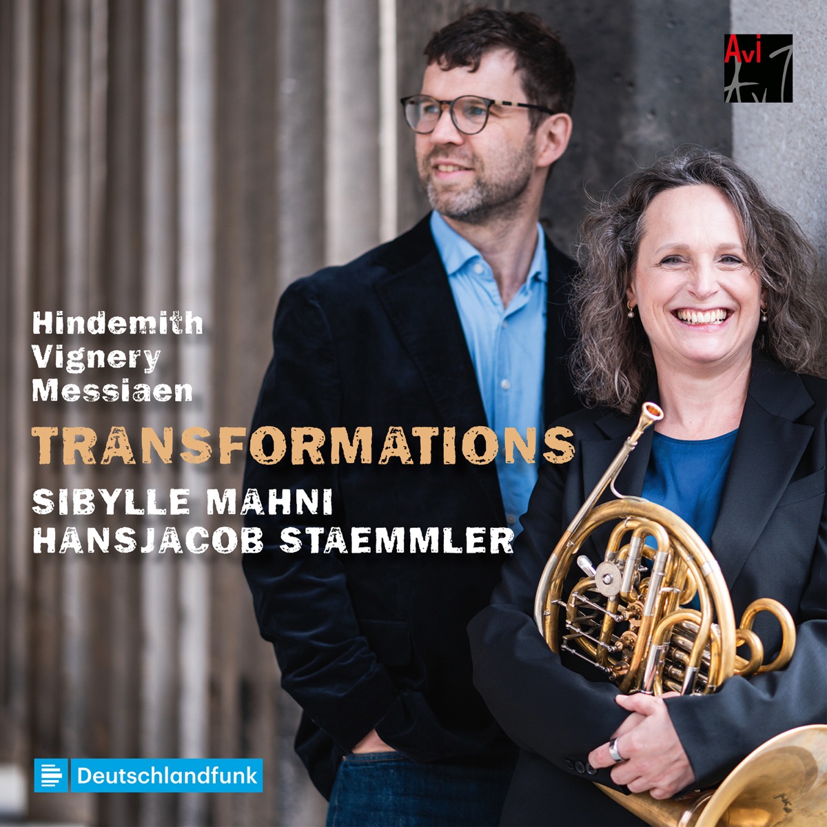 Transformations - Horn & Piano by Sibylle Mahni & Hansjacob Staemmler album cover