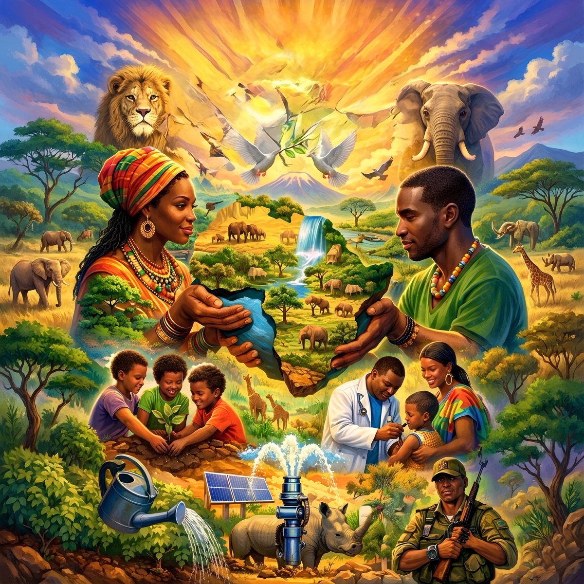 For My Africa - Single by AREGGY, John Dreyz & Beast Viking album cover