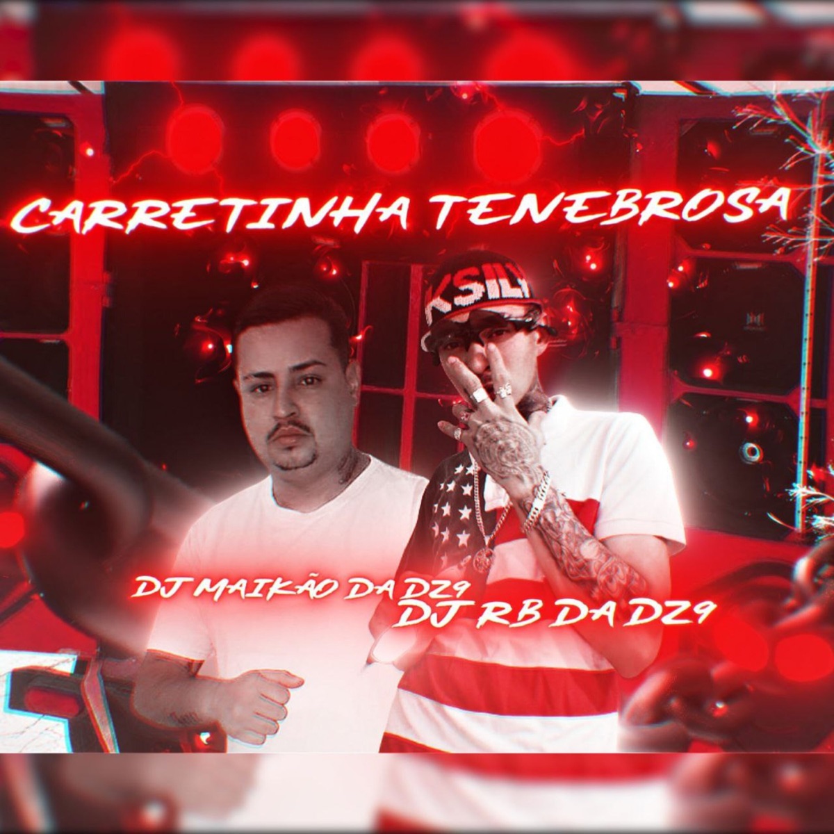 Carretinha Tenebrosa - Single by DJ RB DA DZ9, DJ MAIKÃO DA DZ9 & MC METRALHA RB album cover