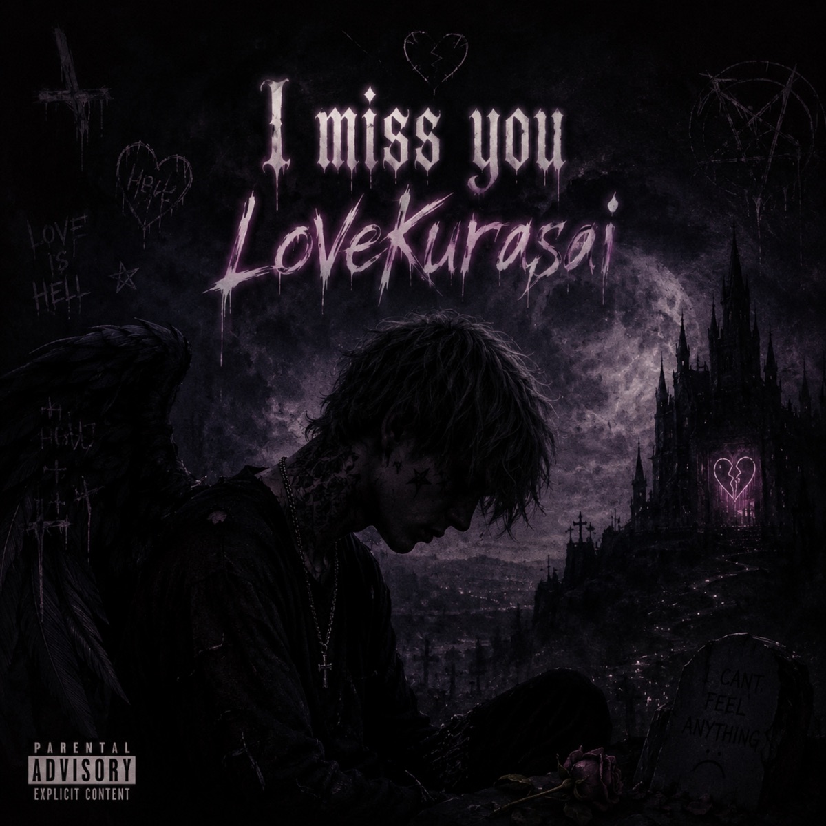 I miss you - Single by Brokeboyzgang & Lovekurasai album cover