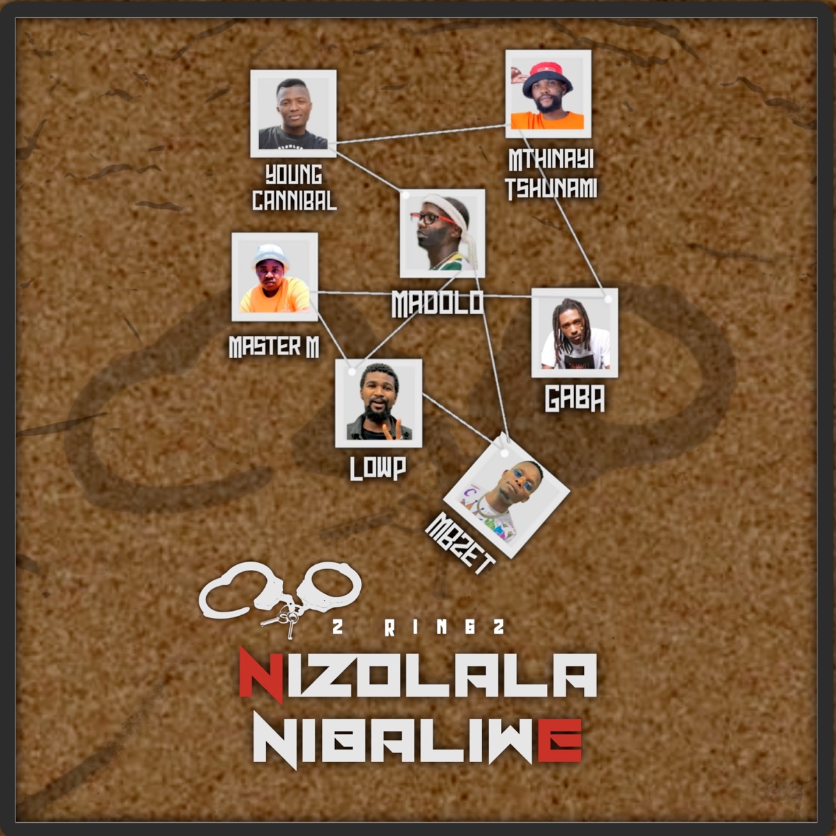 Nizolala Nibaliwe (feat. Mthinay Tsunam, Madolo, Master M, Low P, Young Cannibal, Gaba & Mbzet) - Single by 2Ringz album cover