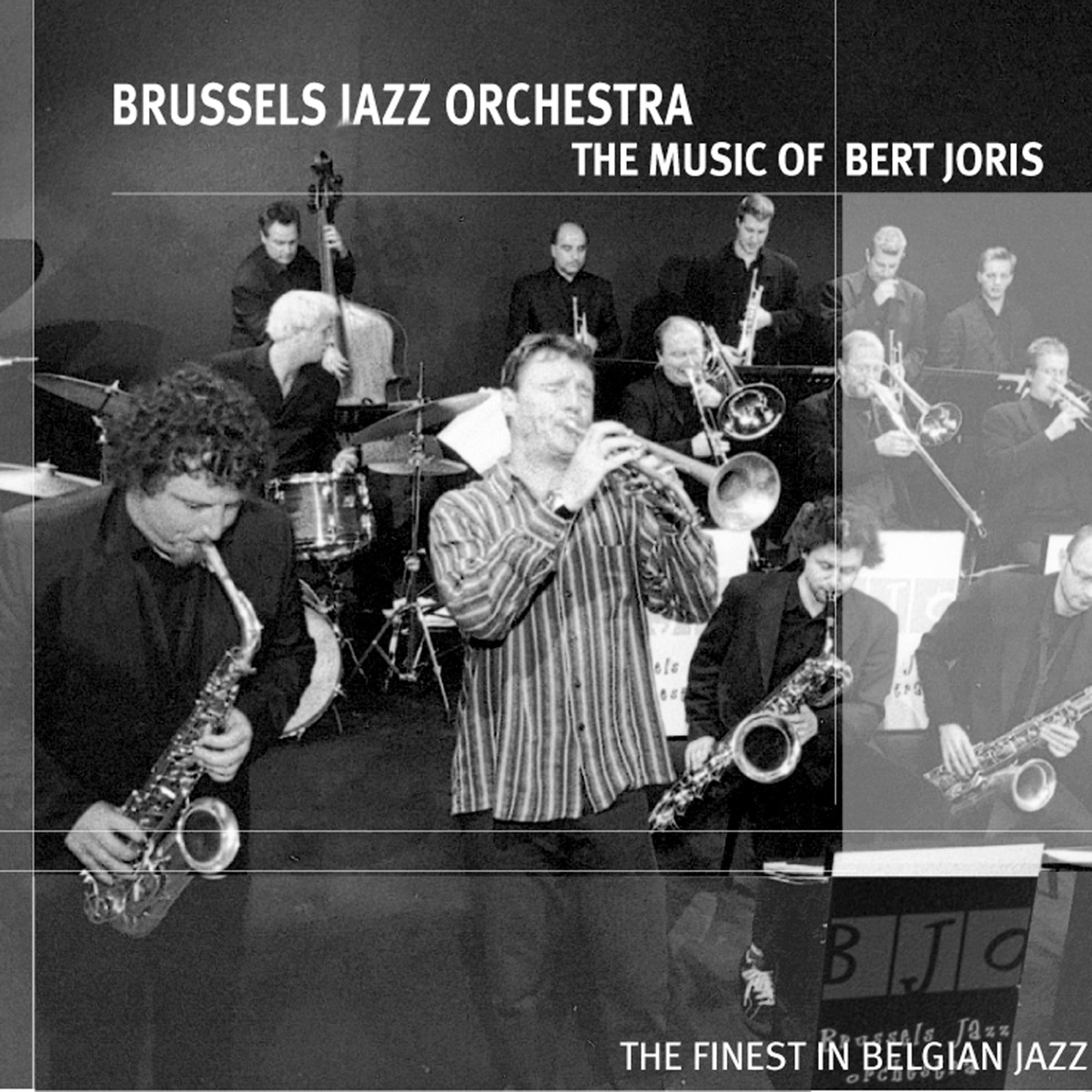 The Music of Bert Joris (feat. Bert Joris) by Brussels Jazz Orchestra album cover