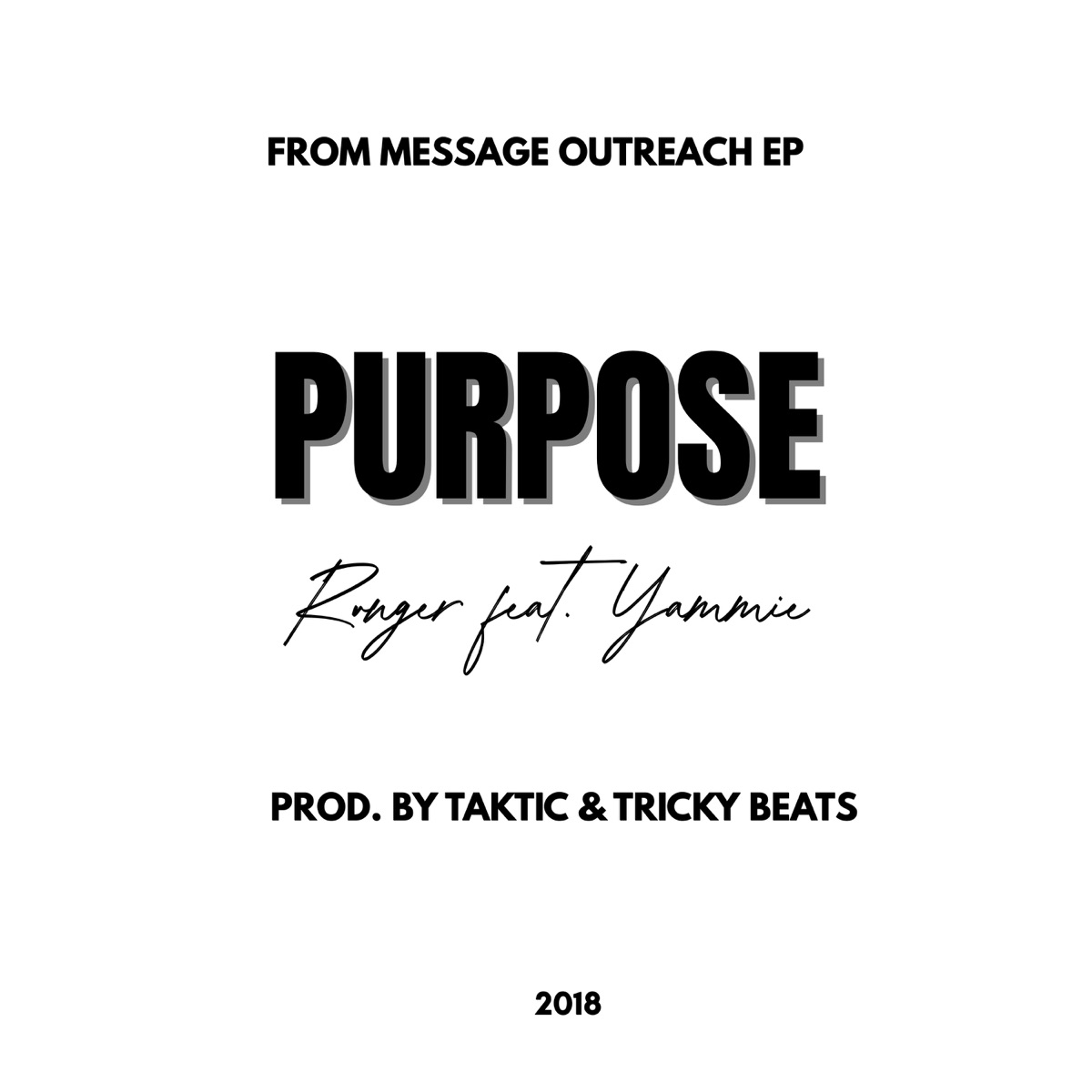 Purpose - Single by Rvnger Dvnger & Yammie S album cover