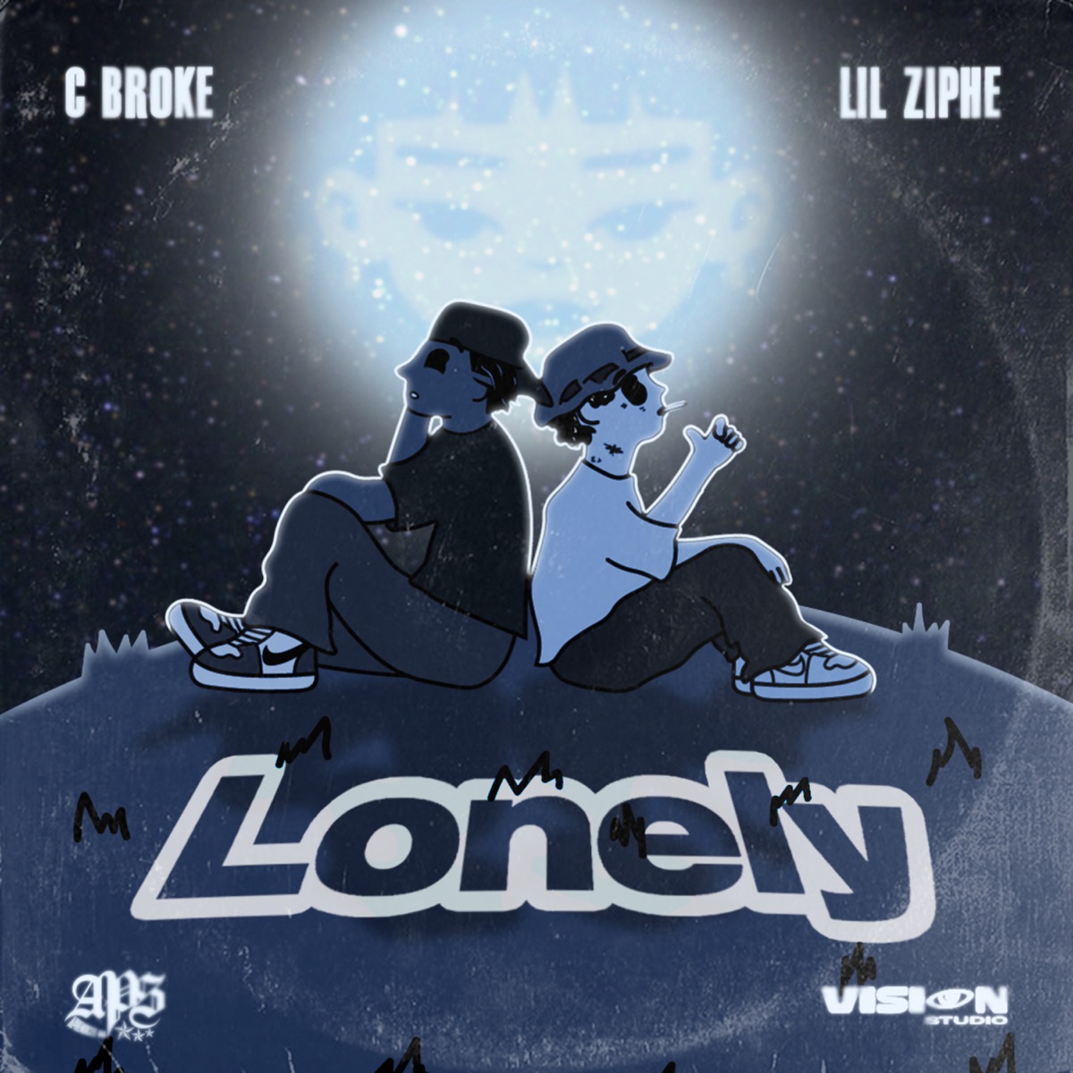 Lonely (feat. Lil Ziphe) - Single by C BROK3 album cover