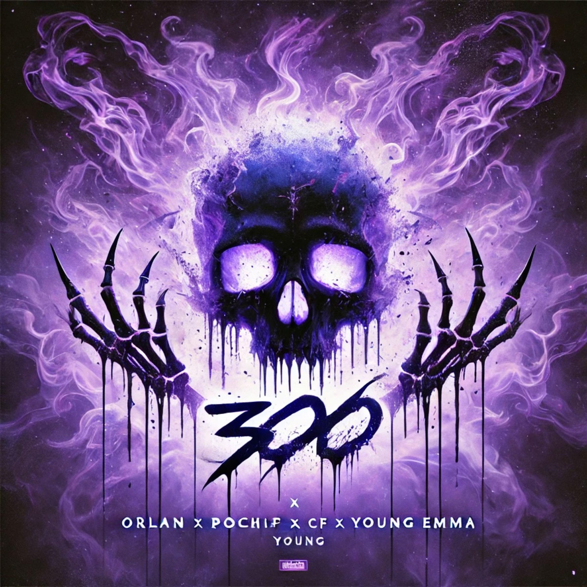 300 (feat. POCHIIICF & Young Emma) - Single by Orlan album cover
