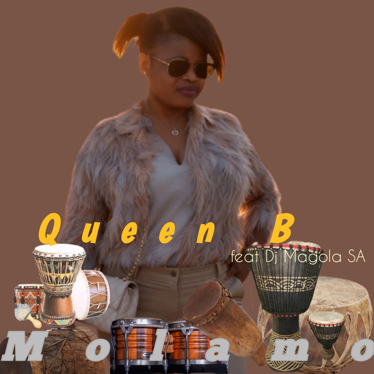 Molamo (feat. Dj Magola SA) - Single by Queen B album cover