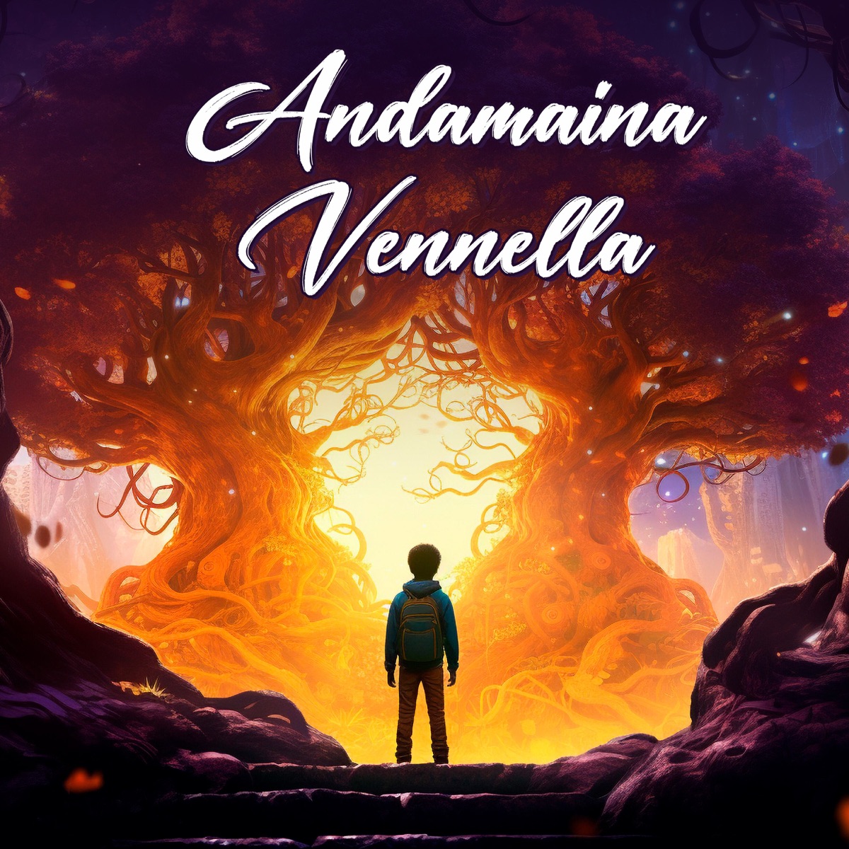 Andamaina Vennella (feat. Raazi) - Single by Chitralaya Music & Pavan album cover