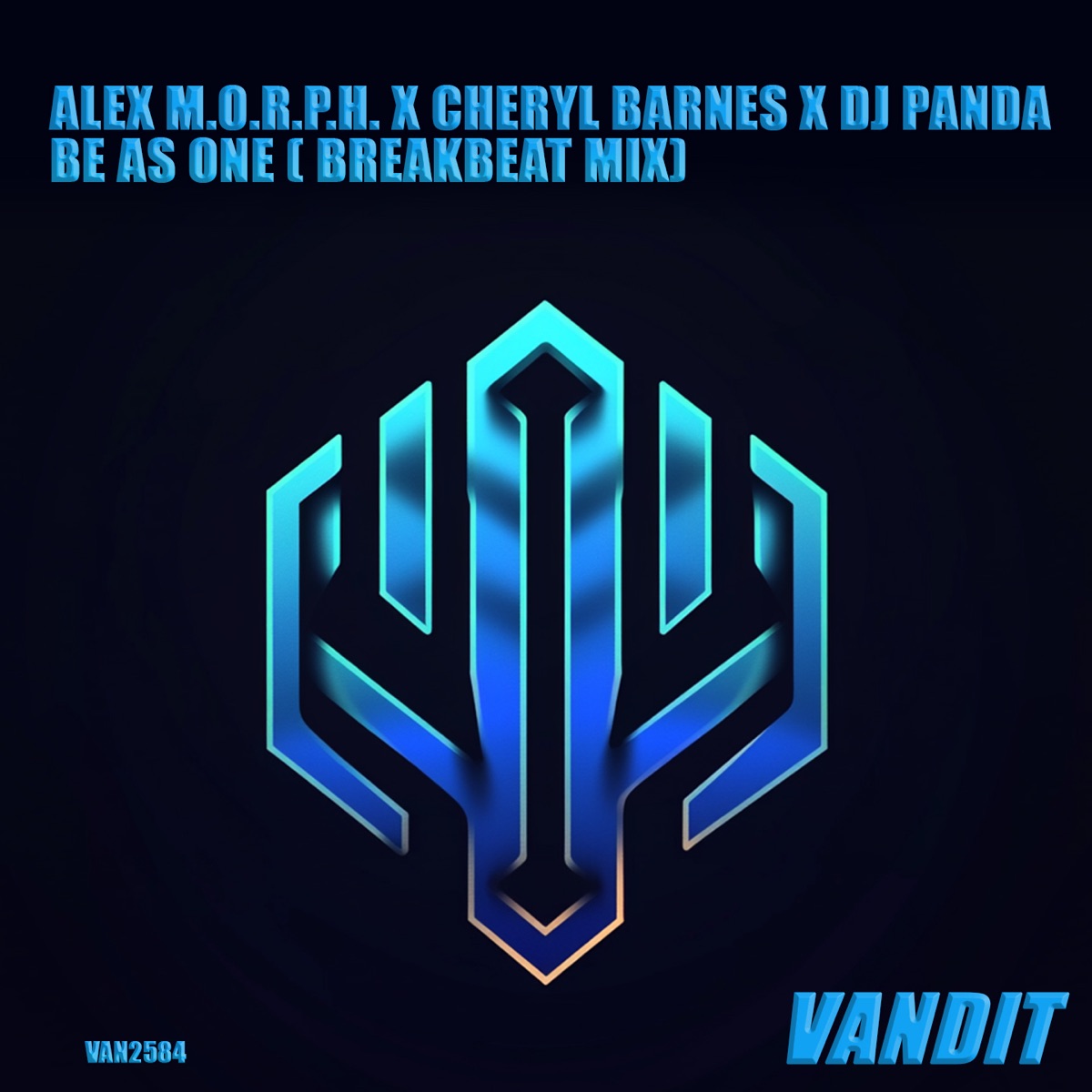 Be As One (Breakbeat Mix) - Single by Alex M.O.R.P.H., Cheryl Barnes & DJ Panda album cover