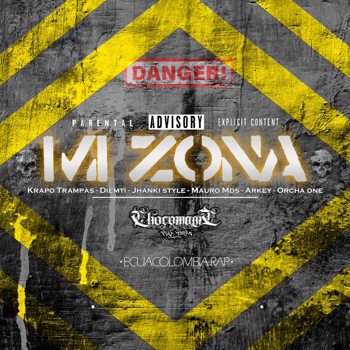 MI ZONA (feat. KRAPO TRAMPAS, MAURO MDS, EL MULATO JHANKI STYLE, CHOCOMAGIC RAP TOUR & Orcha One) - Single by KINTA SINFONIA album cover