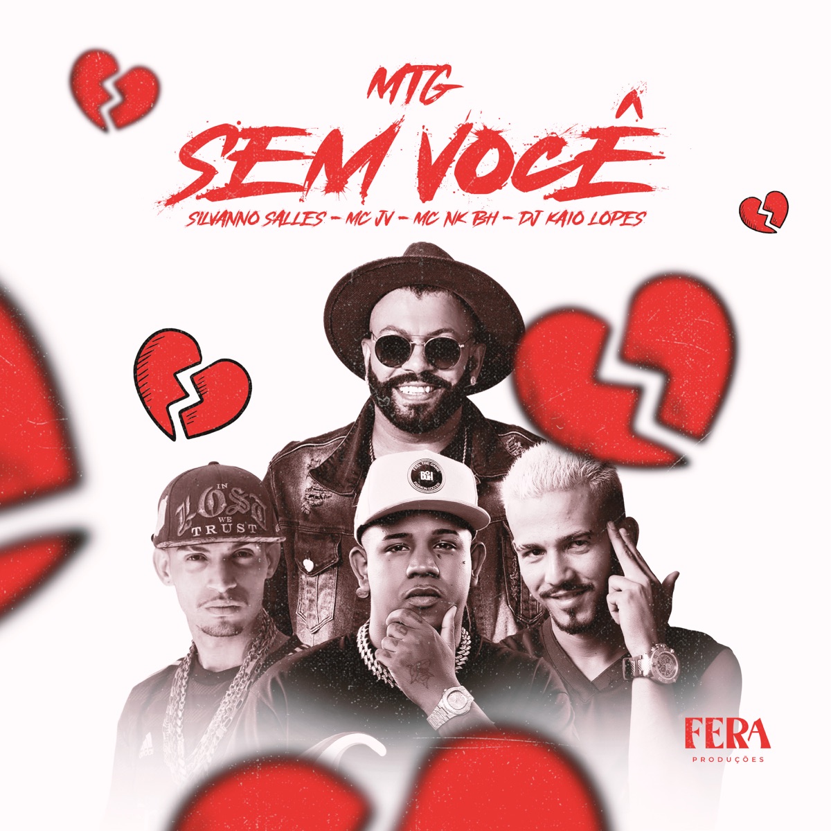 Mtg Sem Você (feat. DJ KAIO LOPES) - Single by Silvanno Salles, MC JV & MC NK BH album cover