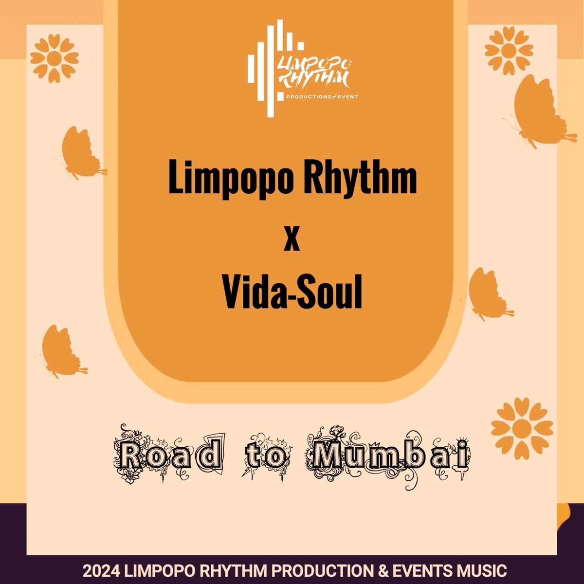 Road to Mumbai - Single by Limpopo Rhythm & Vidasoul album cover