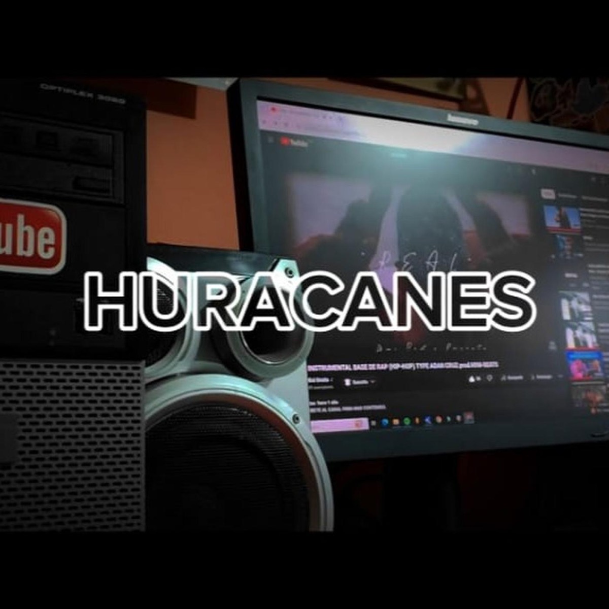 Huracanes - Single by Alejos Mx, BERMECK RCK & Mini Beats album cover