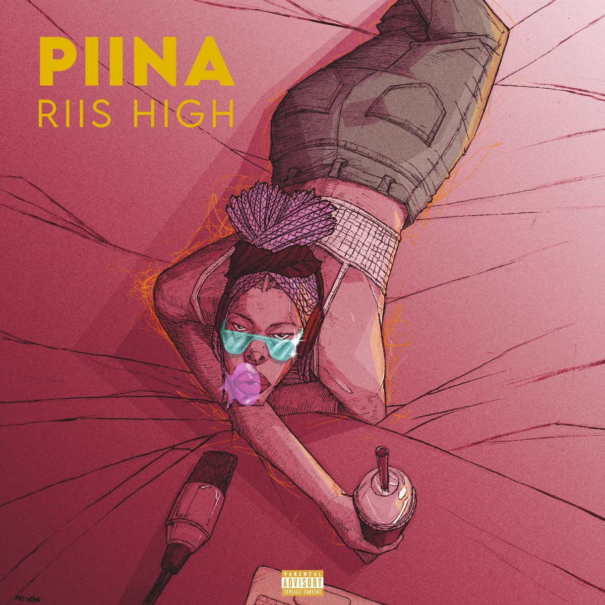 Riss High - Single by Piina album cover