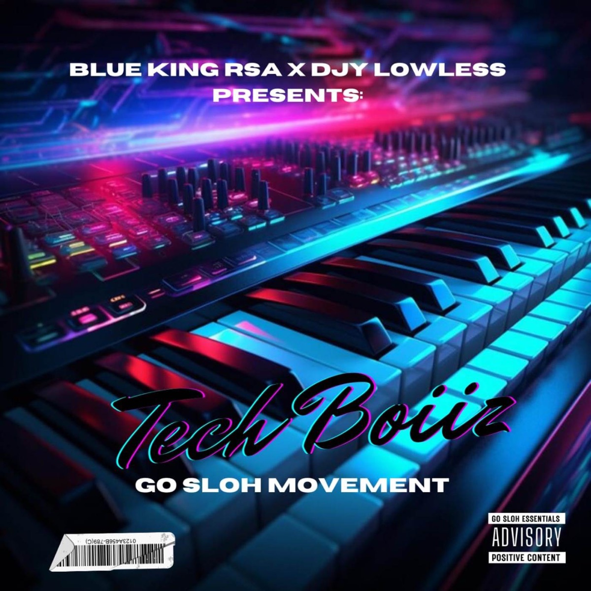 Tech Boiiz - Single by Blue King RSA & Lowless album cover