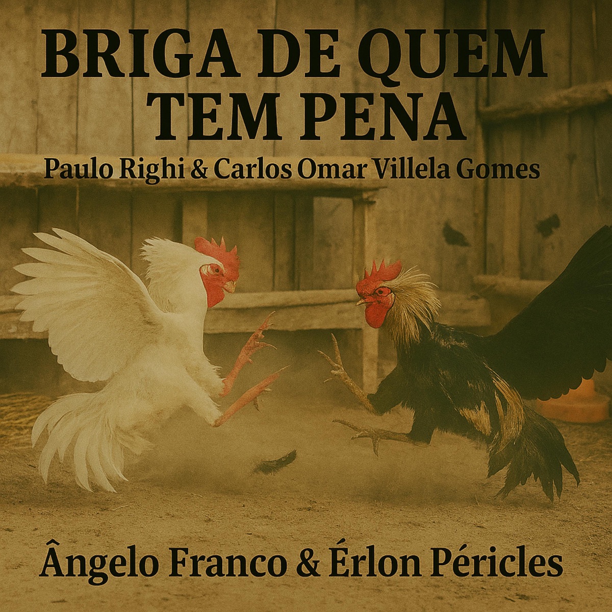 Briga de Quem Tem Pena (feat. Carlos Omar Villela Gomes, Ângelo Franco & Érlon Péricles) - Single by Paulo Righi album cover