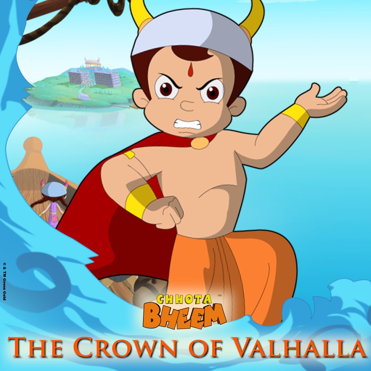 Chhota Bheem - The Crown Of Valhalla - Single by Chhota Bheem & Rajiv Chilaka album cover