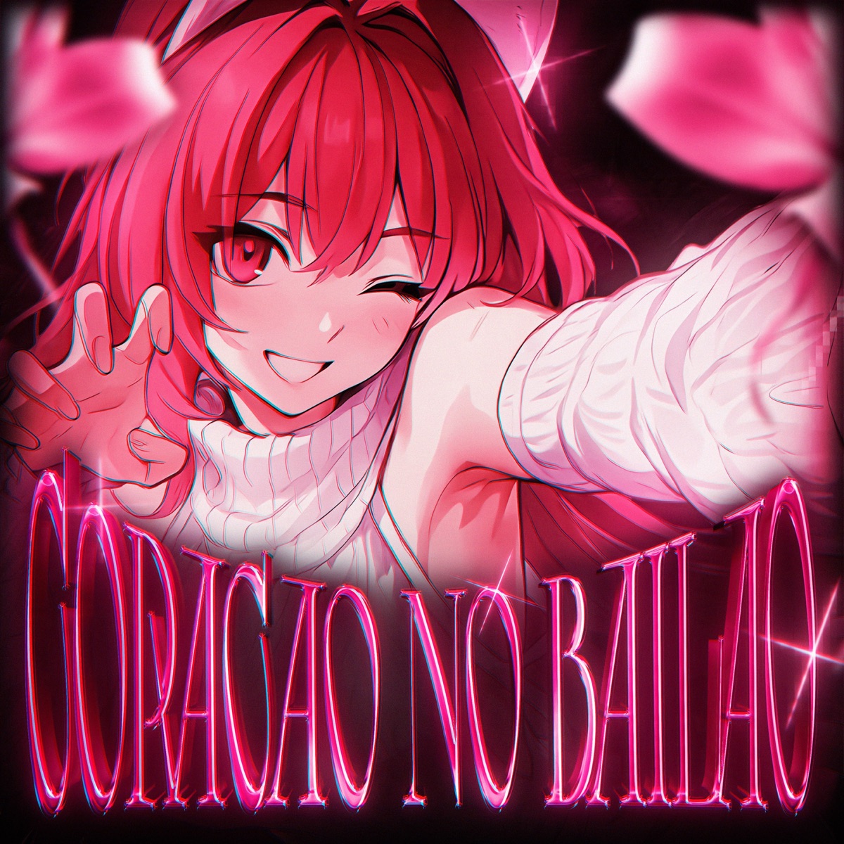 Coração no Bailão - EP by luc wall & TXKKOMXNE album cover