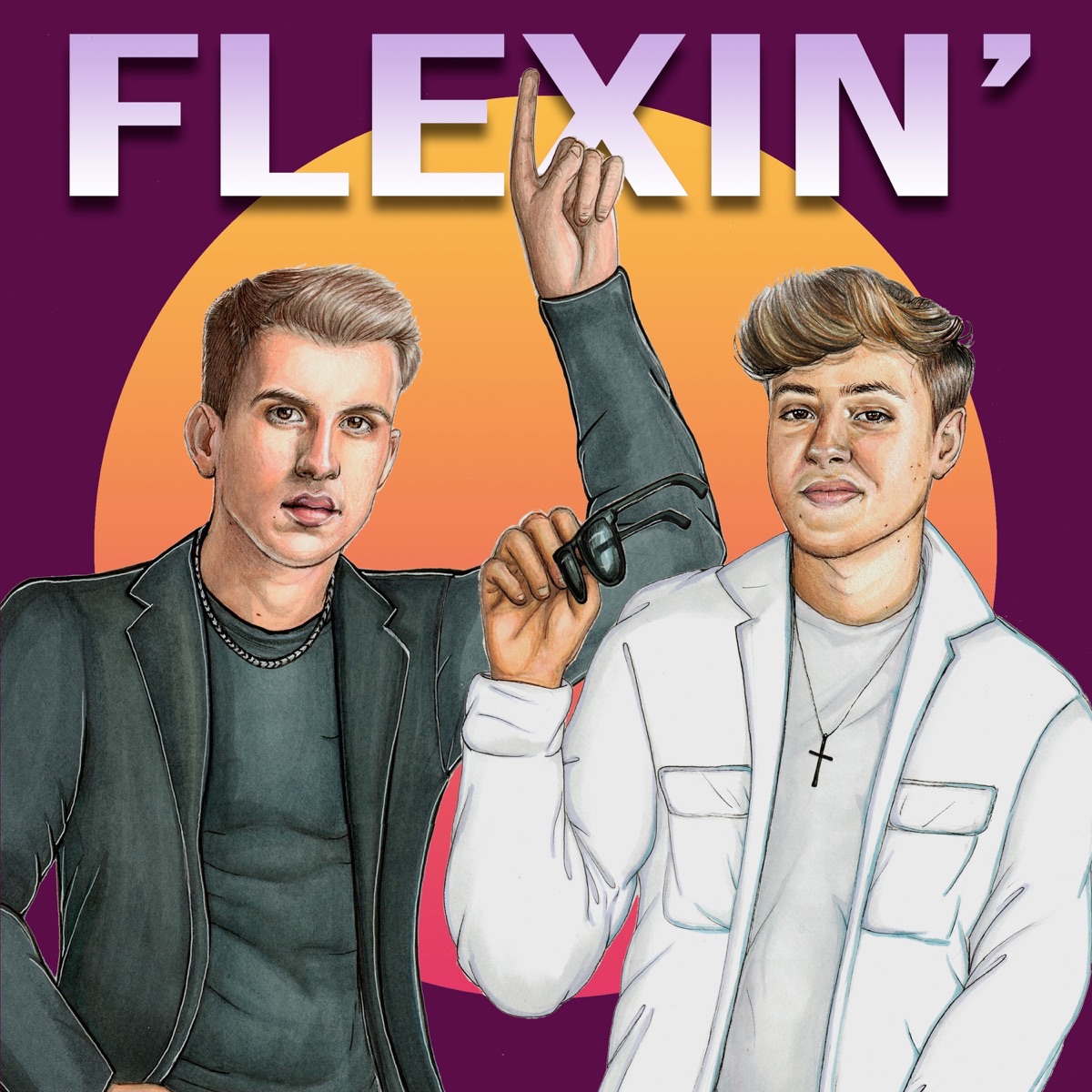 Flexin' (feat. Eric Costa) - Single by Thomy Plows album cover