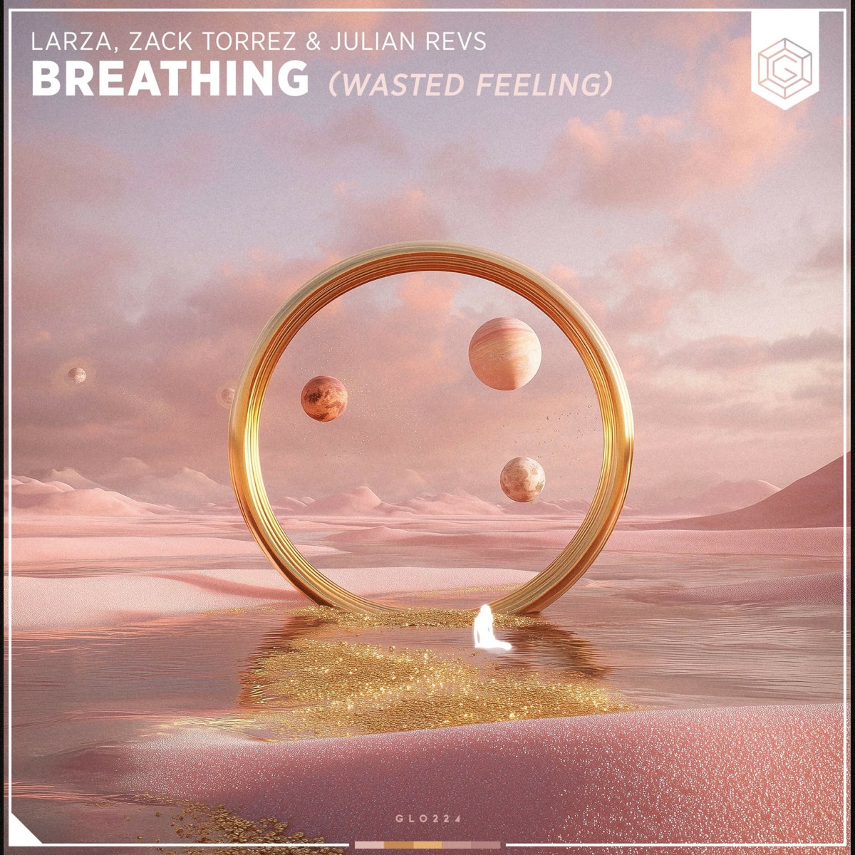 Breathing (Wasted Feeling) - Single by Larza, Zack Torrez & Julian Revs album cover