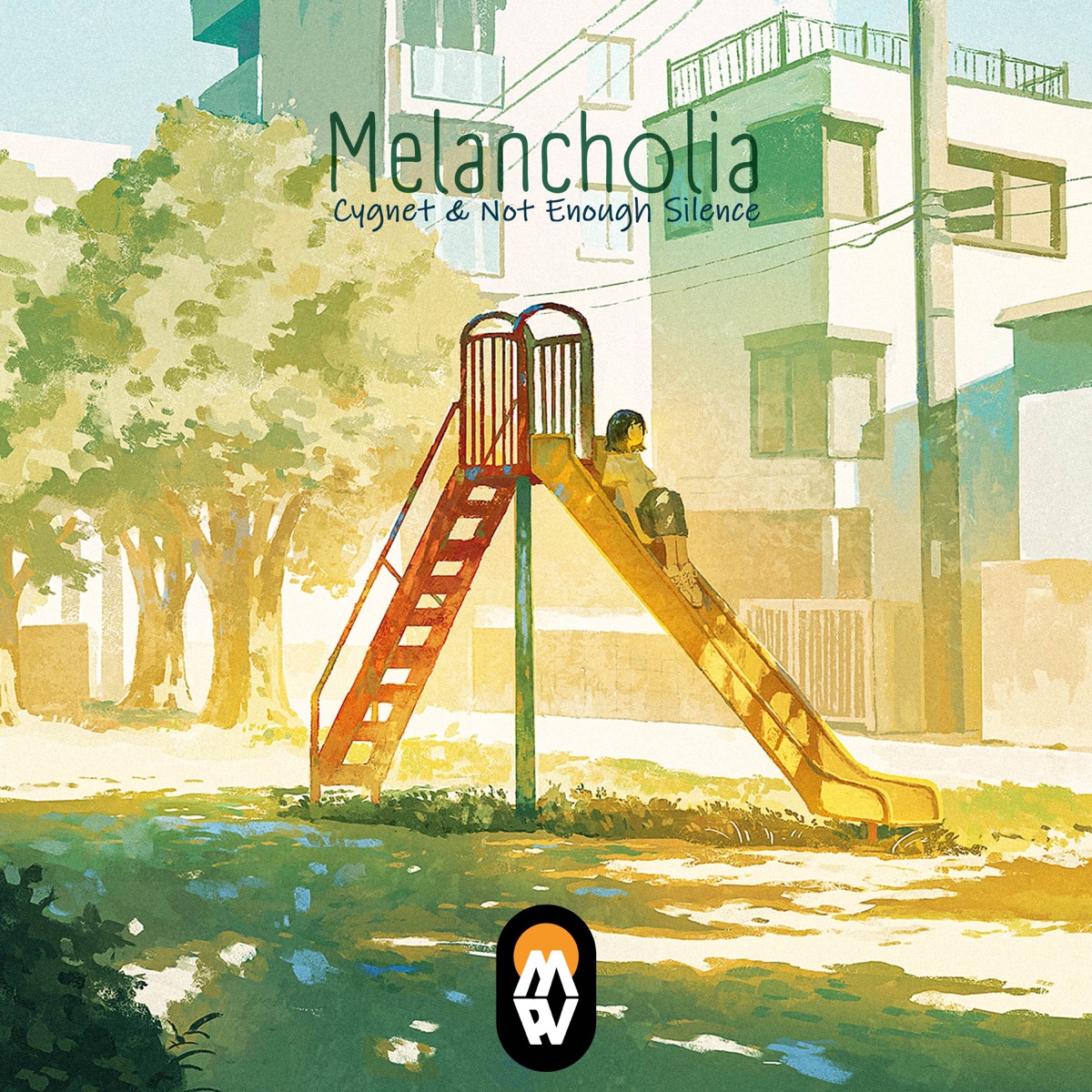 Melancholia - Single by Cygnet & Not Enough Silence album cover