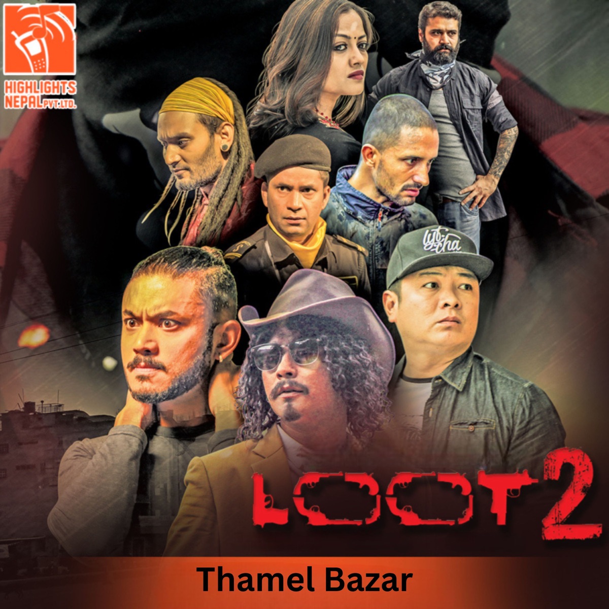 Thamel Bazar (From "Loot 2") - Single by Kali Prasad Baskota, Meena Niraula & Bhanubhakta Dhakal album cover