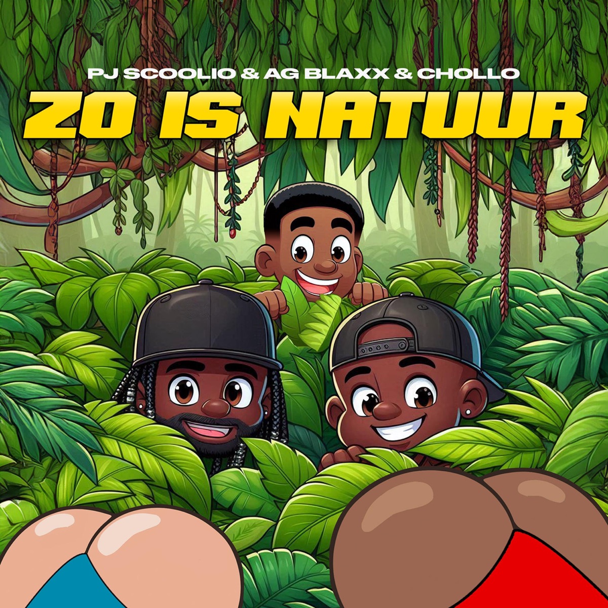 Zo Is Natuur - Single by PJ Scoolio, AG BLAXX & Chollo album cover