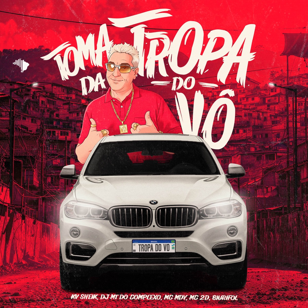 TOMA DA TROPA DO VÔ X VEM REBOLANDO (feat. Biurifol) - Single by KV SHEIK, DJ MT DO COMPLEXO, MC 2D & MC Mdy album cover