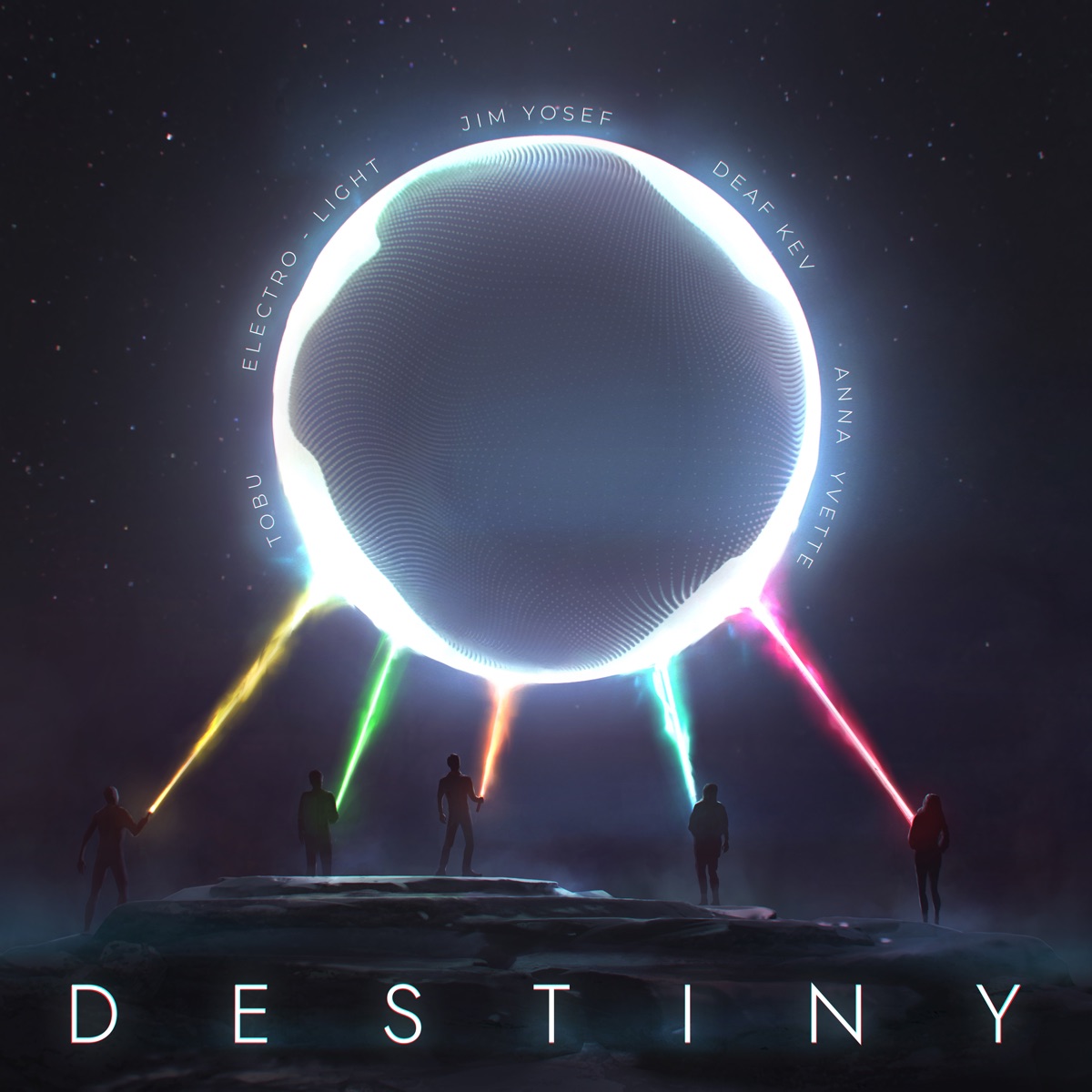 Destiny - Single by Jim Yosef, Electrolight, Tobu, Anna Yvette & Deaf Kev album cover
