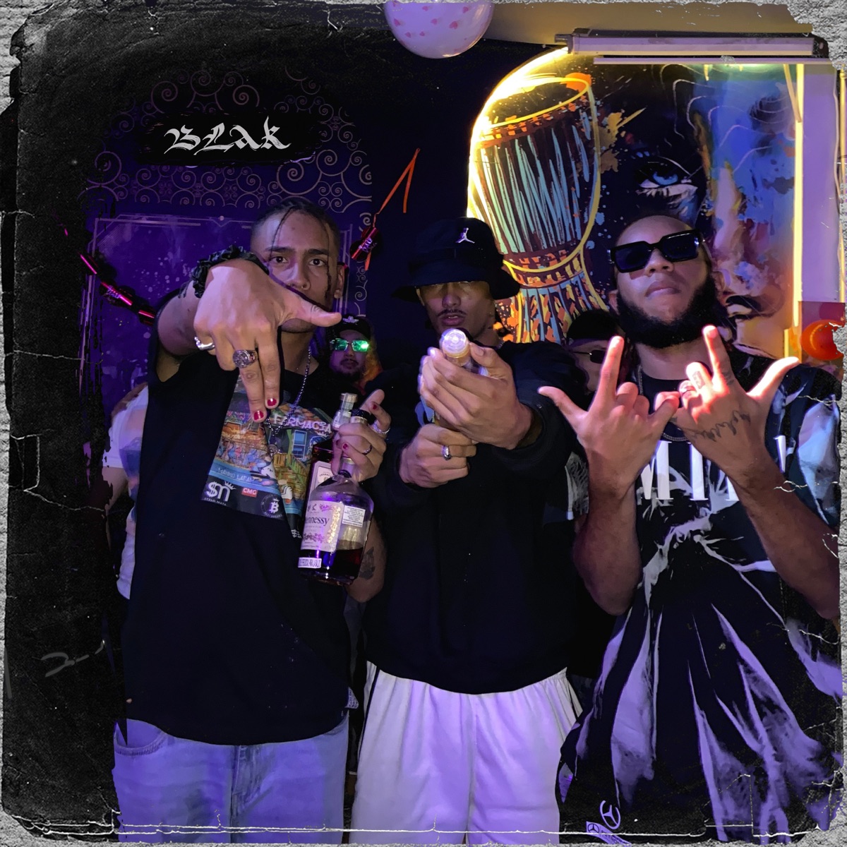 "BLAK" (FREESTYLE) - Single by Exotic Blak album cover