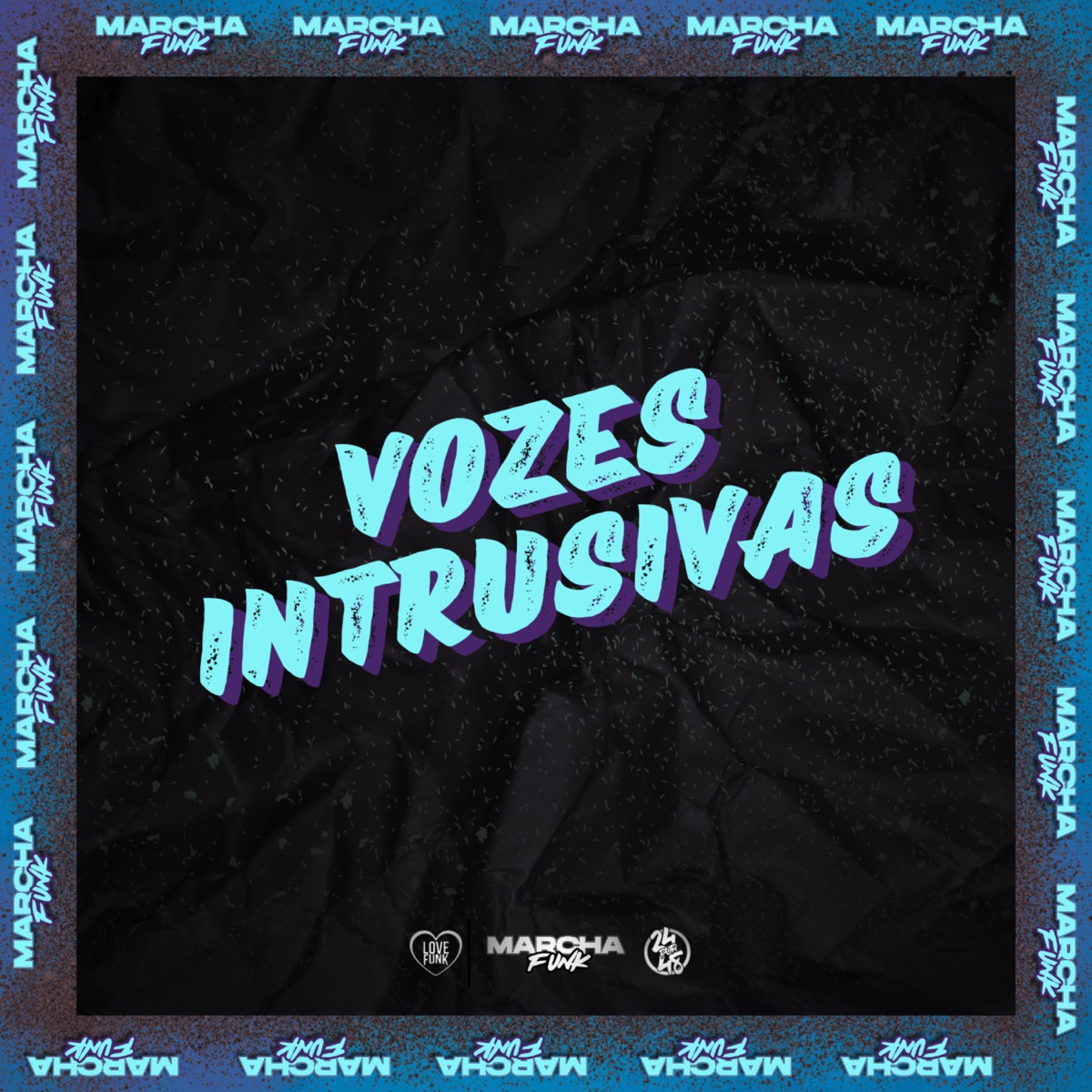 VOZES INTRUSIVAS - Single by DJ Salva, MC Kenny RP & DJ GUI PABLO album cover